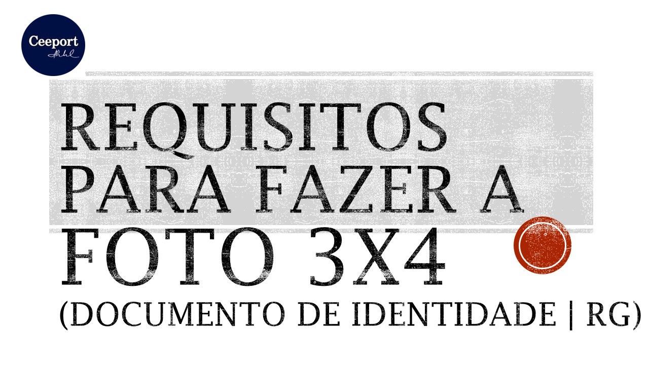 Foto FOTO DOCUMENTO 3x4 : RECOMENDAÇÕES PARA FOTOS 3X4 Foto FOTO DOCUMENTO 3x4 : RECOMENDAÇÕES PARA FOTOS 3X4 - Imagem 5