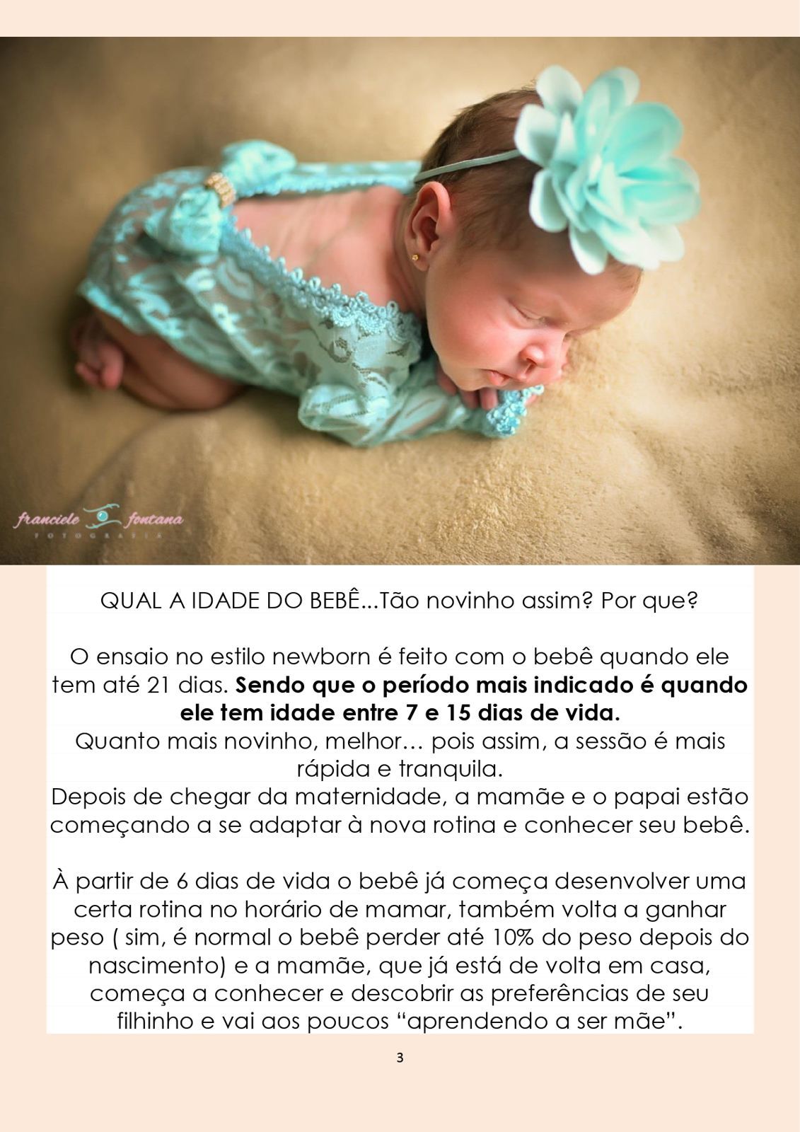 Foto Newborn - O que precisa saber Foto Newborn - O que precisa saber - Imagem 2